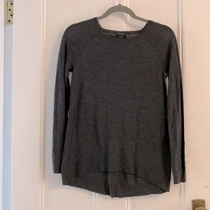Small Ann Taylor Charcoal Grey Sweater